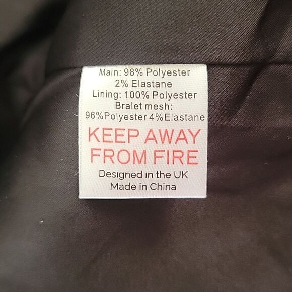 SLA the label Black London Dimante Bralet Blazer Dress - Picture 6 of 7